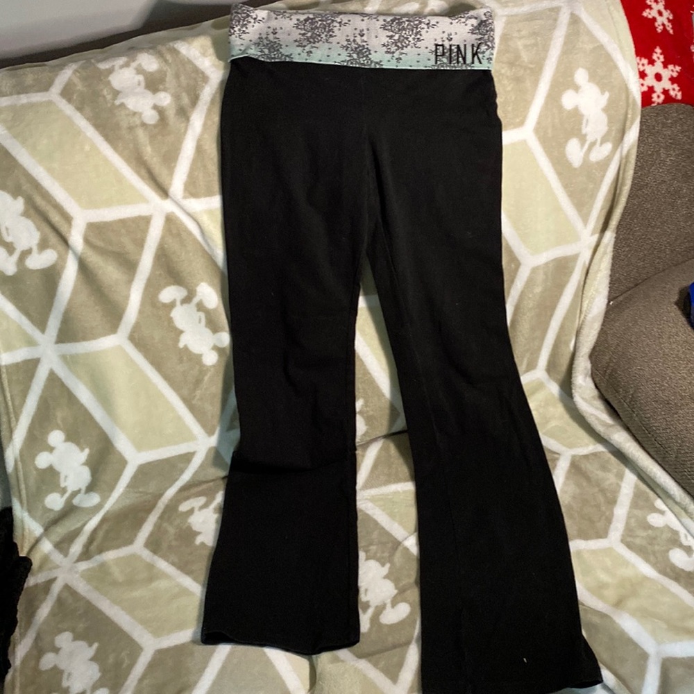2 Victoria secret pink yoga pants